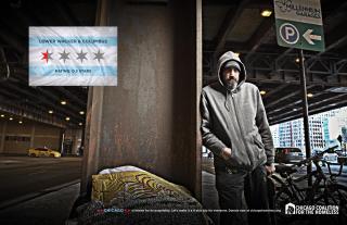 Chicago Collation For The Homeless: Lower Wacker and Columbus